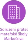 Sdružení přátel mateřské školy Markušova, IČO: 43000614: vizualizace vztahů osob a společností