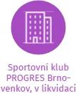 Sportovní klub PROGRES Brno-venkov, v likvidaci, IČO: 44990723: vizualizace vztahů osob a společností