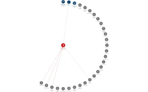 Česká finanční poradenská a.s., IČO: 45274070: vizualizace vztahů osob a společností