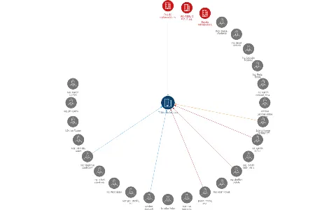 PT Distribuční, s.r.o., IČO: 45793590: vizualizace vztahů osob a společností