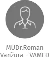 MUDr.Roman Vanžura - VAMED, IČO: 45836621: vizualizace vztahů osob a společností