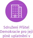 Sdružení Přátel Demokracie pro její plné uplatnění v České republice, IČO: 46749314: vizualizace vztahů osob a společností