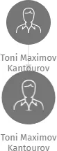 Toni Maximov Kantourov, IČO: 48308137: vizualizace vztahů osob a společností
