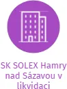 SK SOLEX Hamry nad Sázavou v likvidaci, IČO: 48894541: vizualizace vztahů osob a společností
