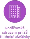 Rodičovské sdružení při ZŠ Hluboké Mašůvky, IČO: 49439901: vizualizace vztahů osob a společností