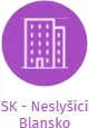 SK - Neslyšící Blansko, IČO: 49463641: vizualizace vztahů osob a společností