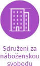 Sdružení za náboženskou svobodu, IČO: 60436018: vizualizace vztahů osob a společností