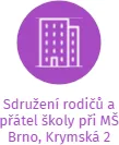 Sdružení rodičů a přátel školy při MŠ Brno, Krymská 2, IČO: 60556021: vizualizace vztahů osob a společností
