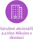 Sdružení akcionářů a.s.Víno Mikulov v likvidaci, IČO: 63403137: vizualizace vztahů osob a společností