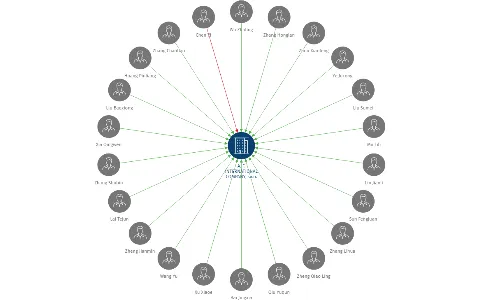 A. F. INTERNATIONAL COMPANY, s.r.o., IČO: 63667657: vizualizace vztahů osob a společností