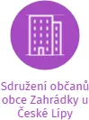 Sdružení občanů obce Zahrádky u České Lípy, IČO: 63778548: vizualizace vztahů osob a společností