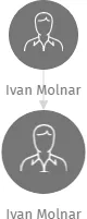 Ivan Molnar, IČO: 64038980: vizualizace vztahů osob a společností