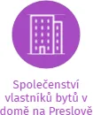 Společenství vlastníků bytů v domě na Preslově ul. 77/79 v Brně v likvidaci, IČO: 64330869: vizualizace vztahů osob a společností