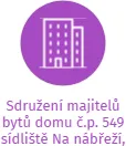 Sdružení majitelů bytů domu č.p. 549 sídliště Na nábřeží, Lomnice nad Lužnicí, IČO: 65029798: vizualizace vztahů osob a společností