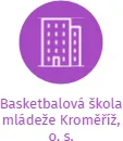 Basketbalová škola mládeže Kroměříž, o. s., IČO: 65340272: vizualizace vztahů osob a společností