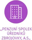 ,,PENZIJNÍ SPOLEK ÚŘEDNÍKŮ ZBROJOVKY, A.S., Brno´´ v likvidaci, IČO: 65349326: vizualizace vztahů osob a společností