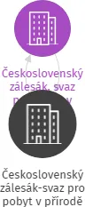 Československý zálesák-svaz pro pobyt v přírodě Ždánice, IČO: 65744357: vizualizace vztahů osob a společností