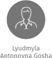 Lyudmyla Antonovna Gosha, IČO: 65824628: vizualizace vztahů osob a společností