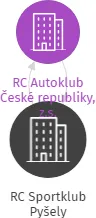 RC Sportklub Pyšely, IČO: 66134293: vizualizace vztahů osob a společností