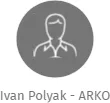 Ivan Polyak - ARKO, IČO: 66445183: vizualizace vztahů osob a společností