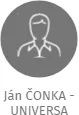 Ján ČONKA - UNIVERSA, IČO: 66885396: vizualizace vztahů osob a společností