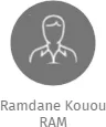 Ramdane Kouou RAM, IČO: 67622160: vizualizace vztahů osob a společností