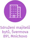 Sdružení majitelů bytů, Švermova 891, Mnichovo Hradiště, IČO: 67674631: vizualizace vztahů osob a společností