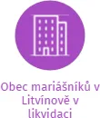 Obec mariášníků v Litvínově v likvidaci, IČO: 68299486: vizualizace vztahů osob a společností