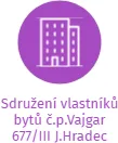 Sdružení vlastníků bytů č.p.Vajgar 677/III J.Hradec, IČO: 68521791: vizualizace vztahů osob a společností
