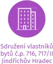 Sdružení vlastníků bytů č.p. 716, 717/II Jindřichův Hradec, IČO: 68543808: vizualizace vztahů osob a společností