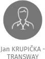 Jan KRUPIČKA - TRANSWAY, IČO: 68890826: vizualizace vztahů osob a společností