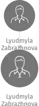 Lyudmyla Zabrazhnova, IČO: 68968710: vizualizace vztahů osob a společností
