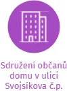 Sdružení občanů domu v ulici Svojsíkova č.p. 2678/38, 2679/40, 2680/42, IČO: 68954875: vizualizace vztahů osob a společností