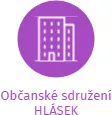 Občanské sdružení HLÁSEK, IČO: 68955073: vizualizace vztahů osob a společností