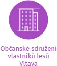 Občanské sdružení vlastníků lesů Vltava, IČO: 69085455: vizualizace vztahů osob a společností