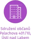 Sdružení občanů Palachova 401/10, Ústí nad Labem, IČO: 69292116: vizualizace vztahů osob a společností