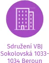 Sdružení VBJ Sokolovská 1033-1034 Beroun, IČO: 69345651: vizualizace vztahů osob a společností