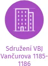 Sdružení VBJ Vančurova 1185-1186, IČO: 69347662: vizualizace vztahů osob a společností