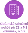 Občanské sdružení rodičů při ZŠ a MŠ Pramínek, o.p.s., IČO: 69724211: vizualizace vztahů osob a společností