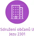 Sdružení občanů U Jezu 2301, IČO: 69897727: vizualizace vztahů osob a společností