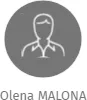 Olena MALONA, IČO: 70064253: vizualizace vztahů osob a společností