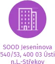 SOOD Jeseninova 540/53, 400 03 Ústí n.L.-Střekov, IČO: 70200793: vizualizace vztahů osob a společností