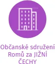 Občanské sdružení Romů za JIŽNÍ ČECHY, IČO: 70516316: vizualizace vztahů osob a společností