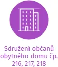 Sdružení občanů obytného domu čp. 216, 217, 218 Meziboří, IČO: 70693757: vizualizace vztahů osob a společností