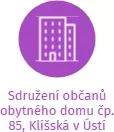 Sdružení občanů obytného domu čp. 85, Klíšská v Ústí nad Labem, IČO: 70693722: vizualizace vztahů osob a společností