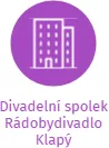Divadelní spolek Rádobydivadlo Klapý, IČO: 70835616: vizualizace vztahů osob a společností