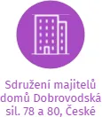 Sdružení majitelů domů Dobrovodská sil. 78 a 80, České Budějovice, IČO: 70827630: vizualizace vztahů osob a společností