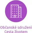 Občanské sdružení Cesta životem, IČO: 70851875: vizualizace vztahů osob a společností