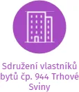 Sdružení vlastníků bytů čp. 944 Trhové Sviny, IČO: 70831459: vizualizace vztahů osob a společností
