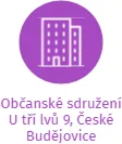 Občanské sdružení U tří lvů 9, České Budějovice, IČO: 70812471: vizualizace vztahů osob a společností